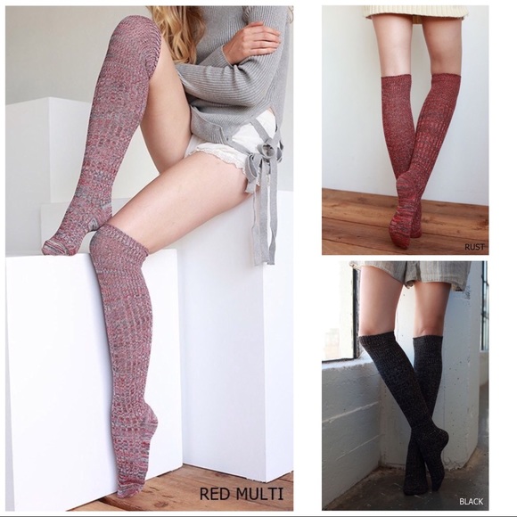 🌺5⭐️Best Seller Over Knee Boot Socks - Picture 2 of 5